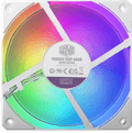 Cooler Master Mobius 120P ARGB Wit - Single Fan achterkant