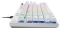 Logitech G Pro X TKL Rapid Gaming Toetsenbord Wit Qwerty linkerkant