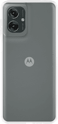 Just in Case Soft Design Motorola Moto G75 Back Cover Transparant Main Image