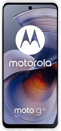 Just in Case Soft Design Motorola Moto G75 Back Cover Transparant voorkant