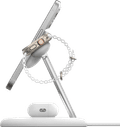 Belkin Boost Charge Pro MagSafe and Qi2 3-in-1 Wireless Charger 15W with Stand White right side