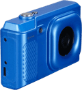 Denver DCA-4818 Kindercamera Blauw linkerkant