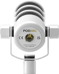 Rode Podmic Wit achterkant