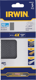 Irwin Schuurgaas 1/3 Vlakschuur 190x93 mm K240 (5x) verpakking