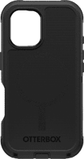Otterbox Defender Apple iPhone 16 Back Cover Zwart voorkant