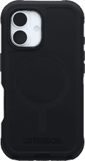 Otterbox Defender Apple iPhone 16 Back Cover Zwart Main Image