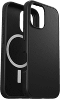 Otterbox Symmetry Apple iPhone 16 Back Cover Zwart Met MagSafe linkerkant