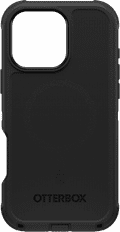 Otterbox Defender Apple iPhone 16 Pro Max Back Cover Zwart voorkant