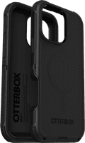 Otterbox Defender Apple iPhone 16 Pro Max Back Cover Zwart linkerkant