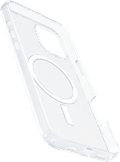 Otterbox Symmetry Apple iPhone 16 Plus Back Cover met MagSafe Magneet Transparant linkerkant