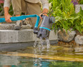 Gardena Vuilwaterpomp 20000 Basic product in gebruik