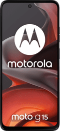 Motorola Moto G15 128GB Grijs 4G voorkant