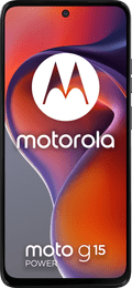 Motorola Moto G15 Power 256GB Grijs 4G voorkant