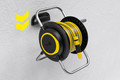 Karcher Slanghaspel HR 3.20 Set + Karcher Premium Multifunctioneel Spuitpistool product in gebruik