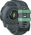 Garmin Instinct 3 50mm Groen achterkant