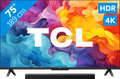 TCL 4K LED 75P61B + TCL S45H 2.0 Main Image