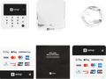 SumUp Solo Lite Mobiles Kartenlesegerät + Ladestation zubehör