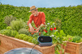 Gardena AquaBloom Set L product in gebruik