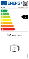 HP Series 5 Pro 524pn energielabel
