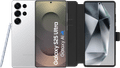 Samsung Galaxy S25 Ultra 1TB Wit 5G + BlueBuilt Book Case Zwart Main Image