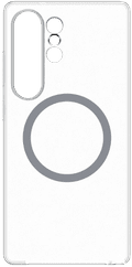 Samsung Galaxy S25 Ultra Back Cover met Magneet Transparant Main Image