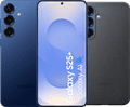 Samsung Galaxy S25 Plus 512GB Donkerblauw 5G + Samsung Kindsuit Back Cover Zwart Main Image