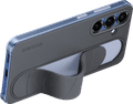 Samsung S25 Standing Grip Back Cover Zwart product in gebruik