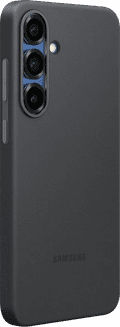 Samsung Galaxy S25 Plus Siliconen Back Cover Zwart rechterkant