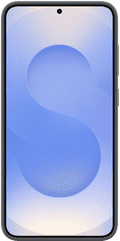 Samsung Galaxy S25 Plus Siliconen Back Cover Zwart voorkant