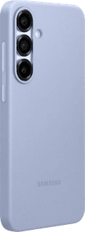 Samsung Galaxy S25 Plus Silicone Back Cover Light Blue right side
