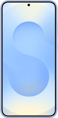 Samsung Galaxy S25 Plus Silicone Back Cover Light Blue front