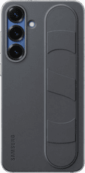 Samsung S25 Plus Standing Grip Back Cover Black Main Image