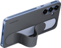 Samsung S25 Plus Standing Grip Back Cover Black product in use