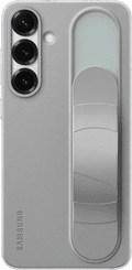 Samsung S25 Plus Standing Grip Back Cover Gray product in use