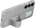 Samsung S25 Plus Standing Grip Back Cover Gray product in use