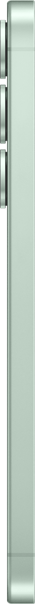 Samsung Galaxy S25 Plus 256GB Mint 5G + Samsung Kindsuit Back Cover Zwart linkerkant