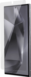 BlueBuilt Samsung Galaxy S25 Ultra Screenprotector Glas Duo Pack rechterkant