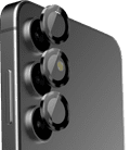 BlueBuilt Samsung Galaxy S25 Camera Lens Protector Aluminium detail