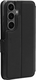 BlueBuilt Samsung Galaxy S25 Book Case Zwart achterkant