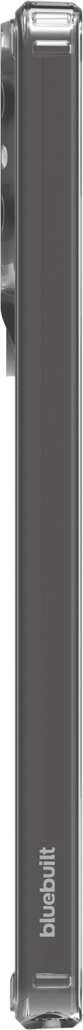 BlueBuilt Protective Back Cover with Magnet Samsung Galaxy S25 Ultra Transparent left side