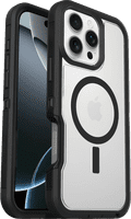 Otterbox Defender XT iPhone 16 Pro Max Back Cover MagSafe Magneet Transparant Zwarte Rand visual leverancier
