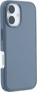 OtterBox Symmetry Apple iPhone 16 Back Cover with MagSafe Magnet Blue left side