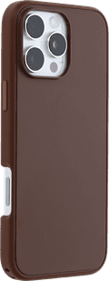 Otterbox Symmetry Apple iPhone 16 Pro Max Back Cover met MagSafe Magneet Bruin rechterkant