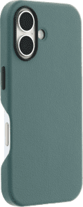 OtterBox Symmetry Apple iPhone 16 Back Cover with MagSafe Magnet Leather Green right side