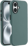 OtterBox Symmetry Apple iPhone 16 Back Cover with MagSafe Magnet Leather Green visual supplier