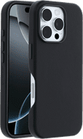 OtterBox Symmetry Apple iPhone 16 Back Cover with MagSafe Magnet Leather Black visual supplier