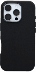 OtterBox Symmetry Apple iPhone 16 Pro Back Cover with MagSafe Magnet Leather Black Main Image