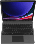 BlueBuilt Samsung Galaxy Tab S9 FE Plus/S10 Plus Toetsenbord Hoes QWERTY Zwart bovenkant
