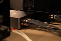 WiiM Ultra Silver product in use