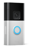 Ring Battery Doorbell Plus + Chime left side